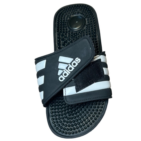 UNISEX ADIDAS ADISSAGE SLIDE SANDALS, SIZE 4 - Picture 4 of 5